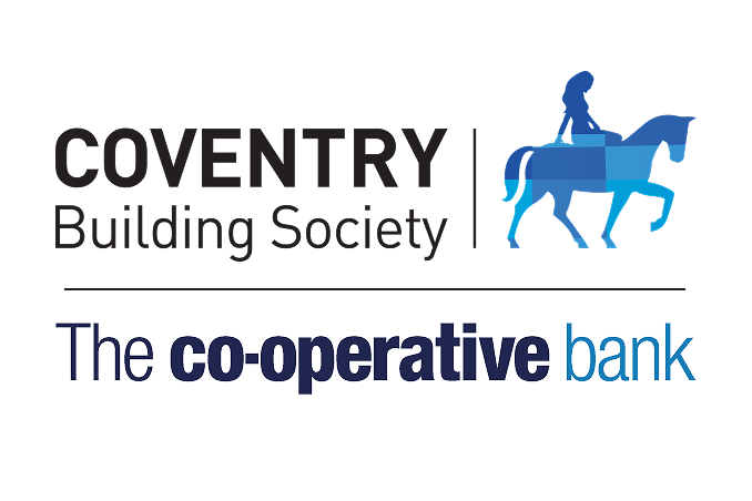 Coventry Building Society and The Co-operative Bank logos